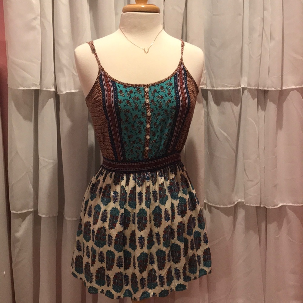 Aeropostale Printed Sundress (EUC)